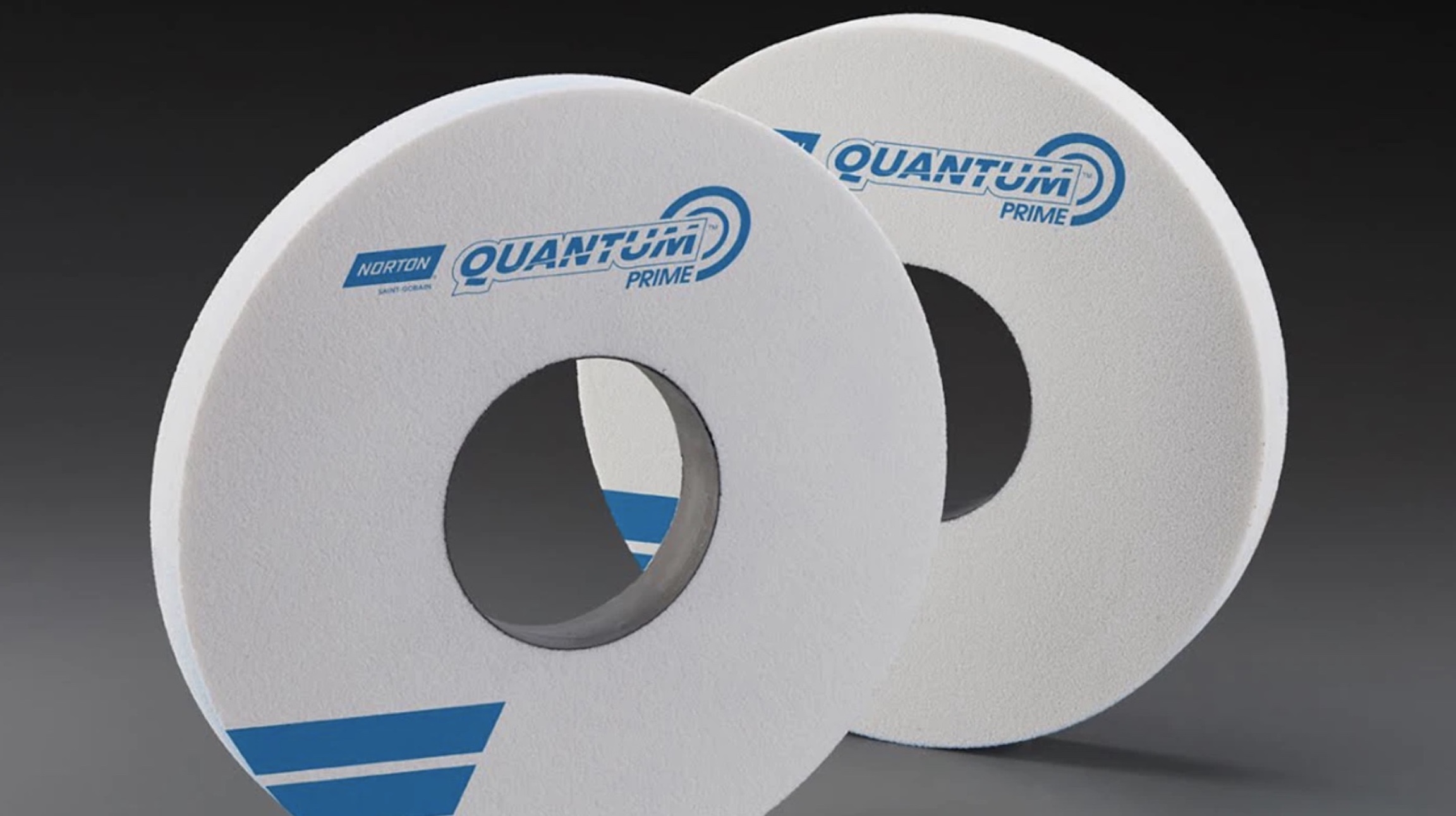 Norton’s Quantum Prime Grain is a proprietary nanocrystalline ceramic grain that boasts a smaller crystal size compared to previous wheel generations. (Image courtesy of Norton Saint-Gobain)